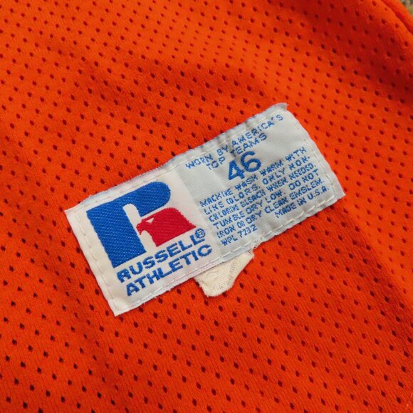 Vintage Clemson Tigers NCAA Baseball Team Jersey #18 Russell Athletic Size 46 - Picture 4 of 9